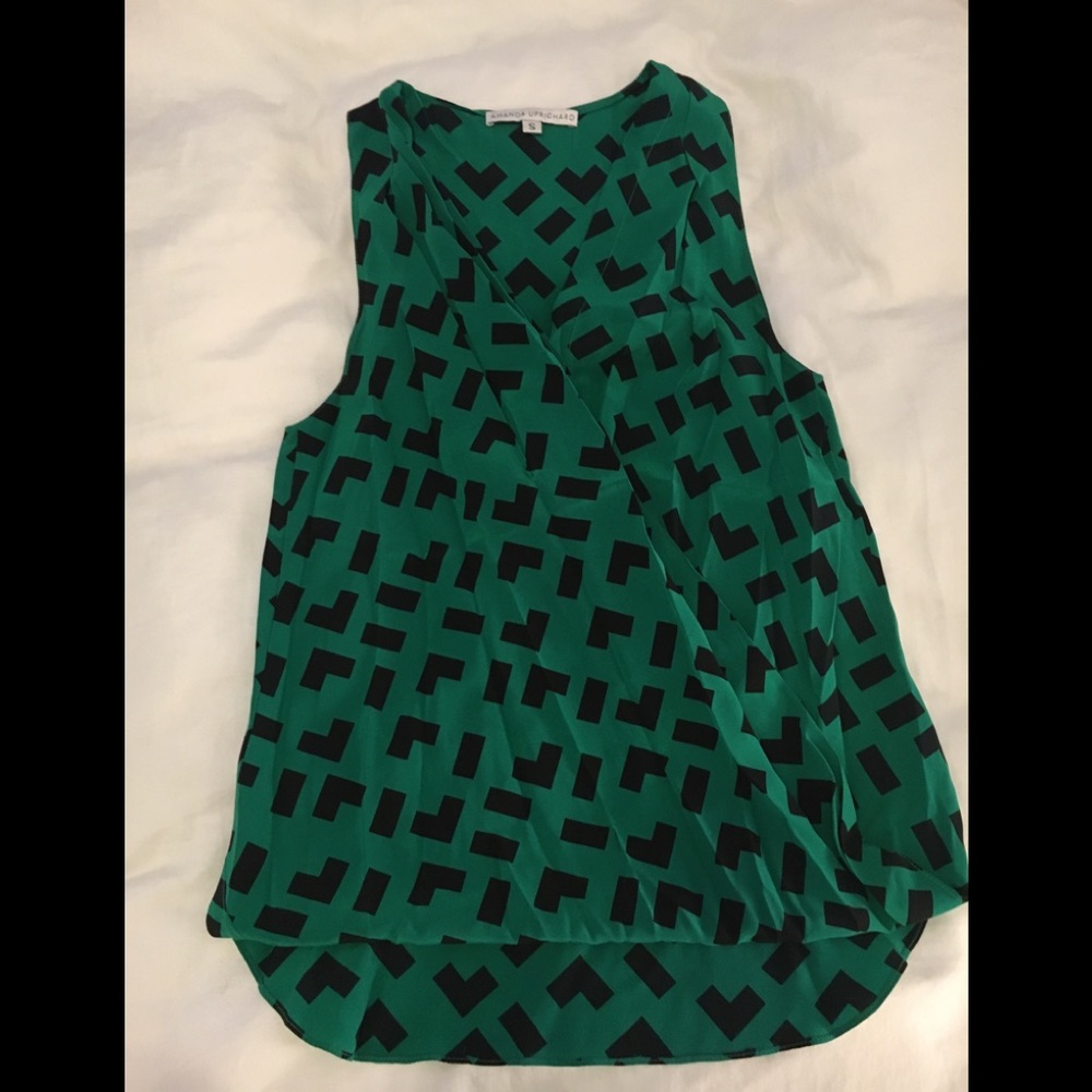 Amanda Uprichard Silk Top